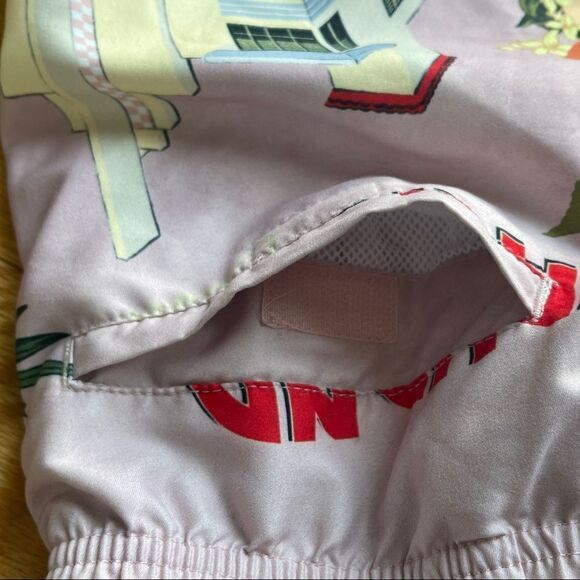 PACSUN Men’s Printed Havana Pink Bathing Swim Suit Size Small - Picture 8 of 12